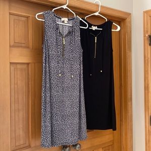 Michael Kors A-line Dresses w/zipper neckline